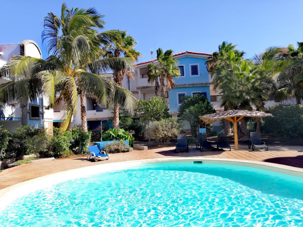 Sal Service Blu Moradias Residence With Pool Santa Maria Eksteriør bilde